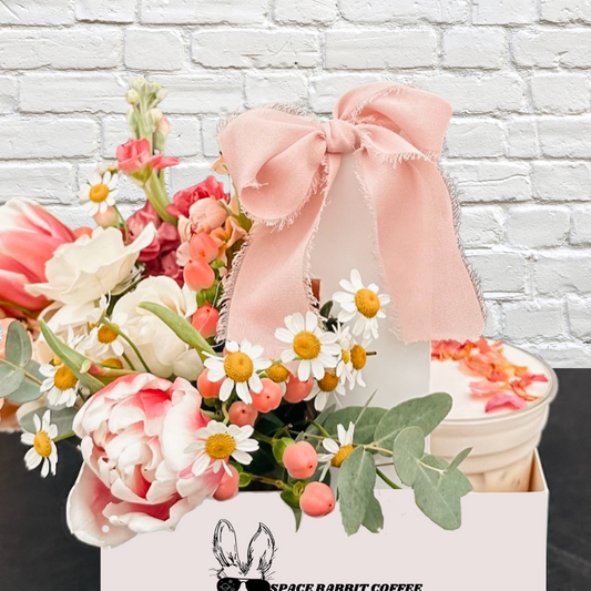 PRE-ORDER Valentine's Bouquet + Coffee Bundle