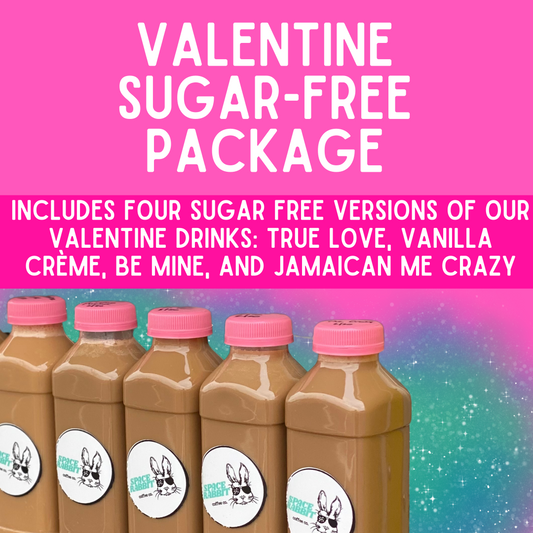 PRE-ORDER Sugar Free Valentine Bottled Latte Package